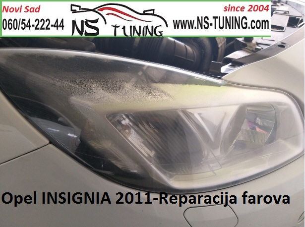 opel insignia reparacija popravka farova servis xenona d1s sijalica novi sad tuning ns